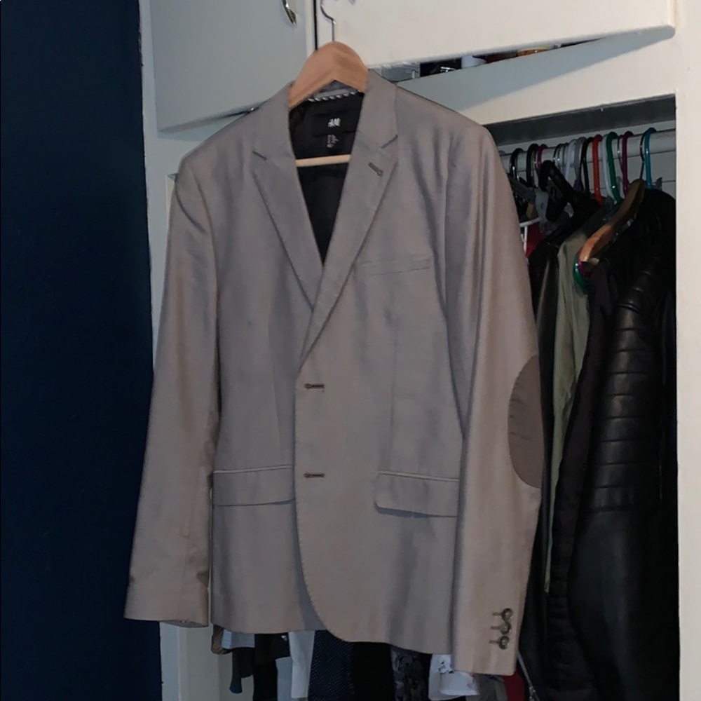 H&M Silver Blazer